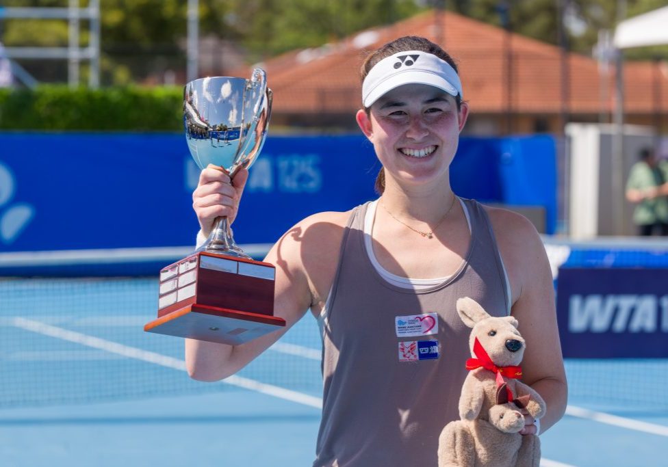 2026 Workday Canberra International Tennis Women's Singles final. Joanna Garland from Chinese Taipei.