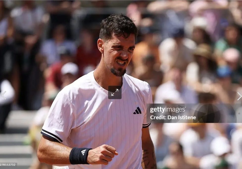 Thanasi Kokkinakis round 1 French Open, photo by Getty Images
