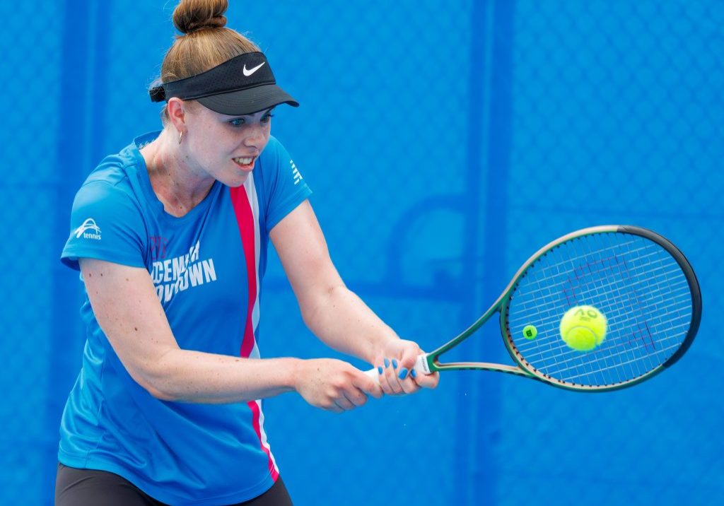 Photo of Australian tennis player Talia Gibson